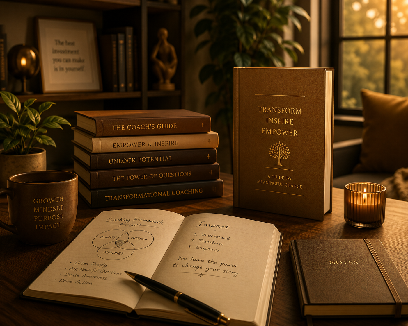 Self-Help and Coaching — published book cover